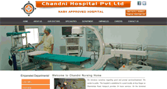Desktop Screenshot of chandnihospital.com